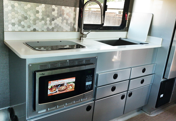 ATC Toy Hauler Kitchen